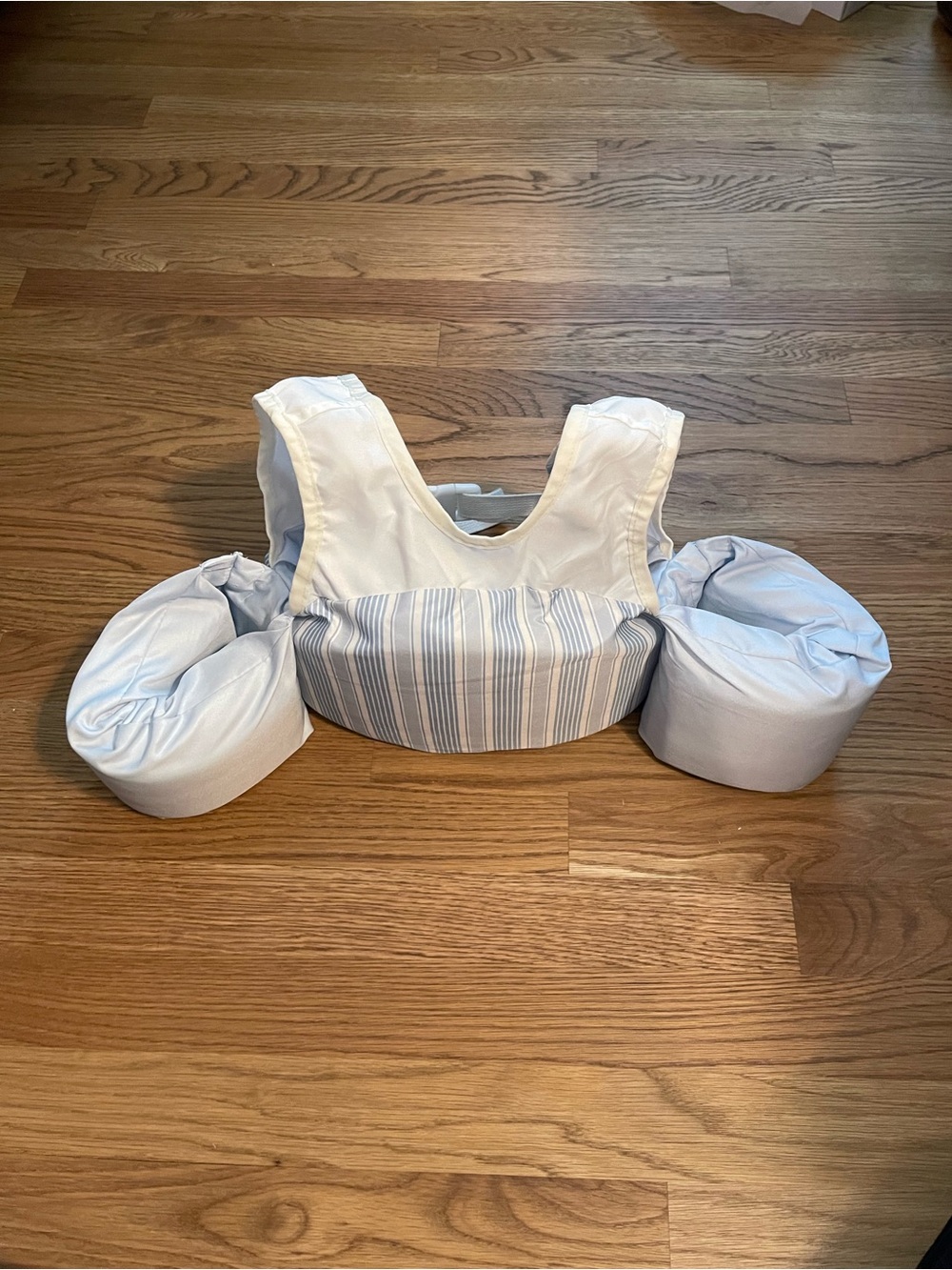 Little Fin Swimmer - Light Blue / White Striped Floatie
